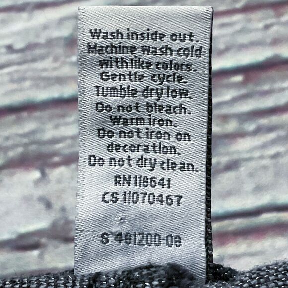 Venezia Lane Bryant Womens Jeans size 16 x31"in Black Embellished Cotton Stretch - Picture 5 of 10